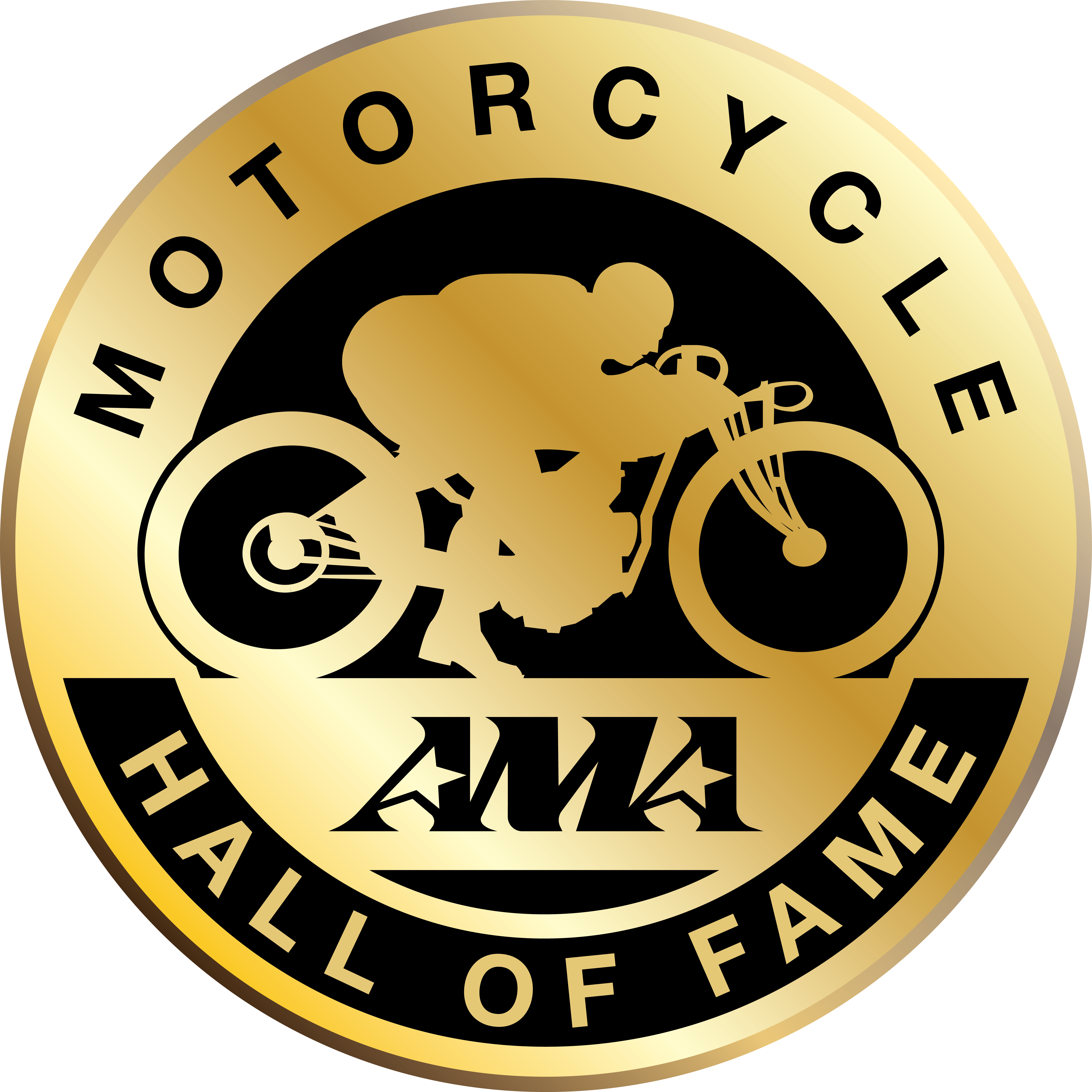 American Motorcyclist Association Hall of Fame Logo